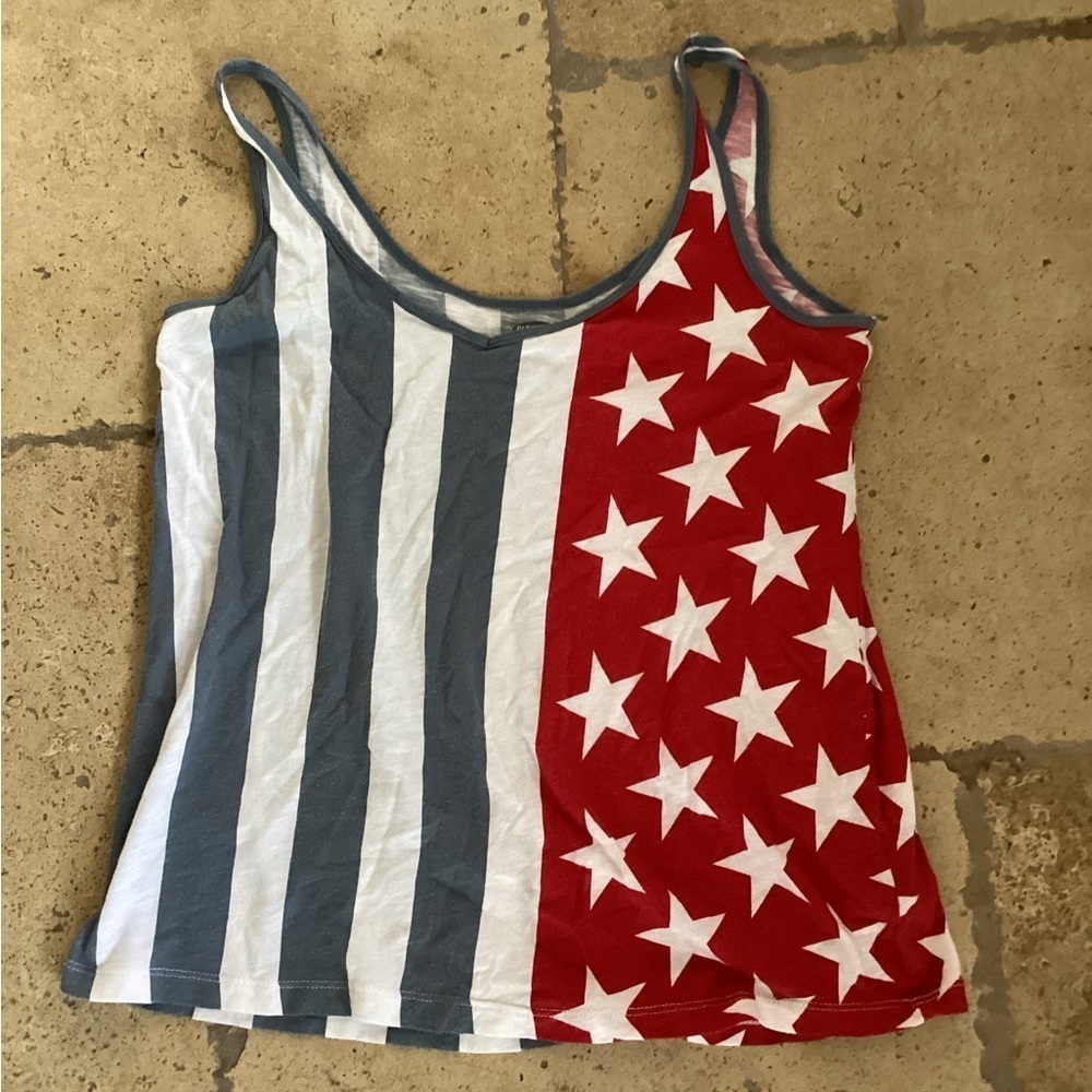 Old Navy Stars and Stripes tank -SZ XS